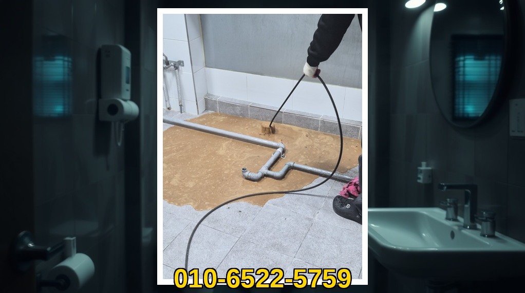 영등포 배관막힘 실제 작업 현장 7