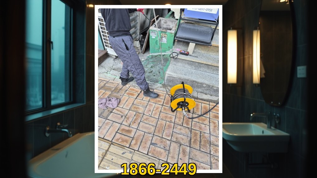 서대문 배관막힘 실제 작업 현장 1