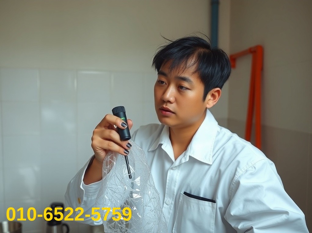 동안 비산3동 배관막힘 실제 작업 현장 1