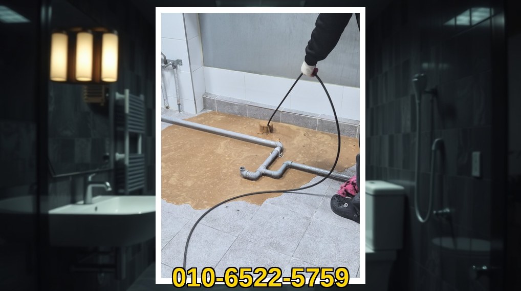 노원 배관막힘 실제 작업 현장 11