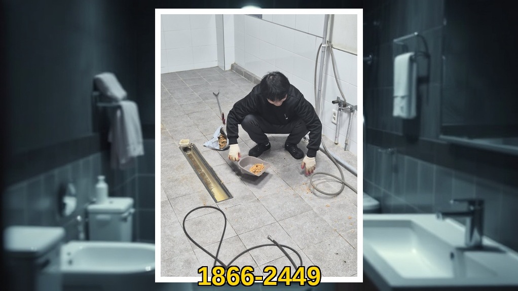 상록 배관막힘 실제 작업 현장 1