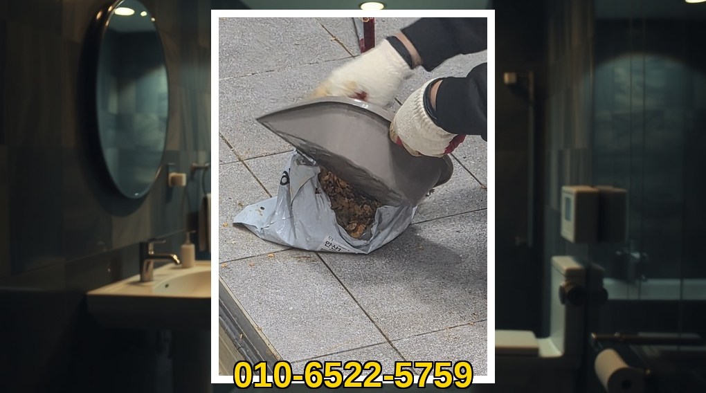 부평 일신동 배관막힘 실제 작업 현장 2