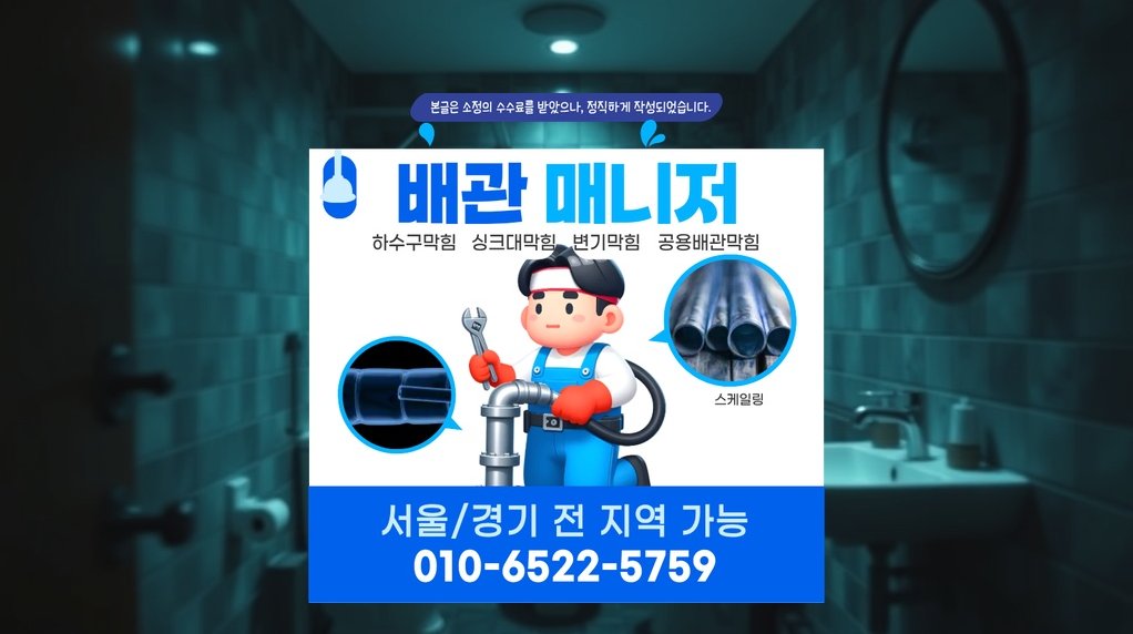 종로 배관막힘 실제 작업 현장 11