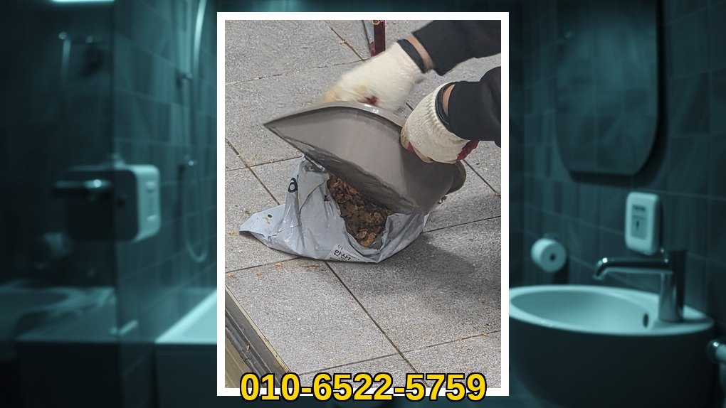 상록 성포동 배관막힘 실제 작업 현장 8