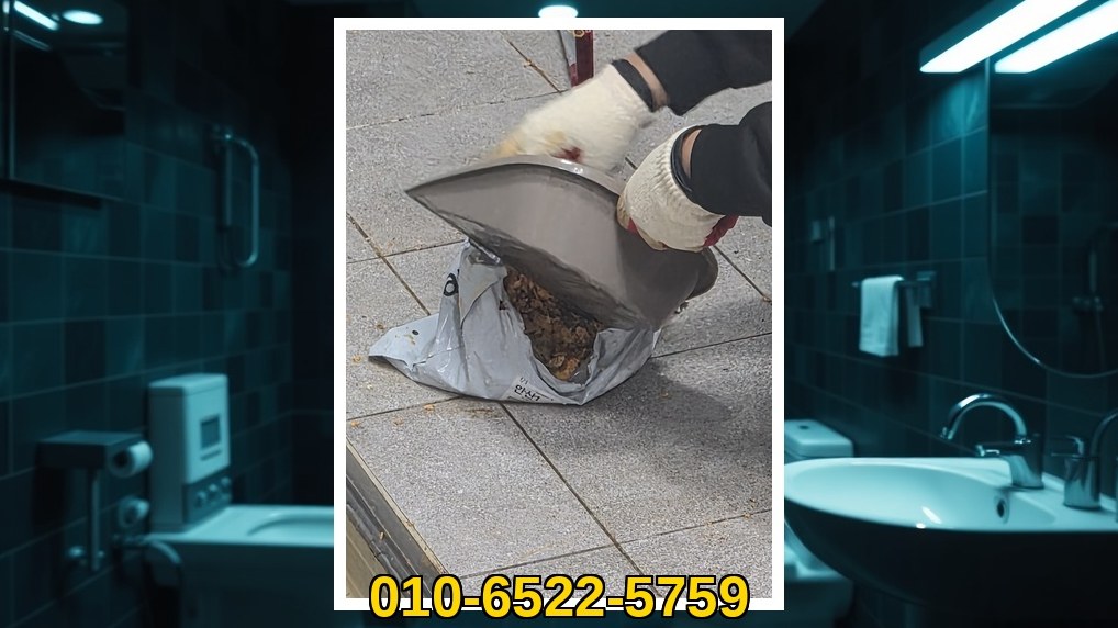 남동 간석3동 배관막힘 실제 작업 현장 3