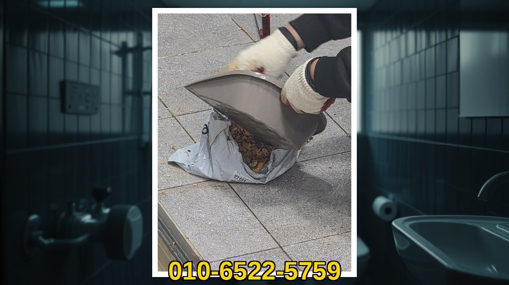 중원 도촌동 배관막힘 실제 작업 현장 3