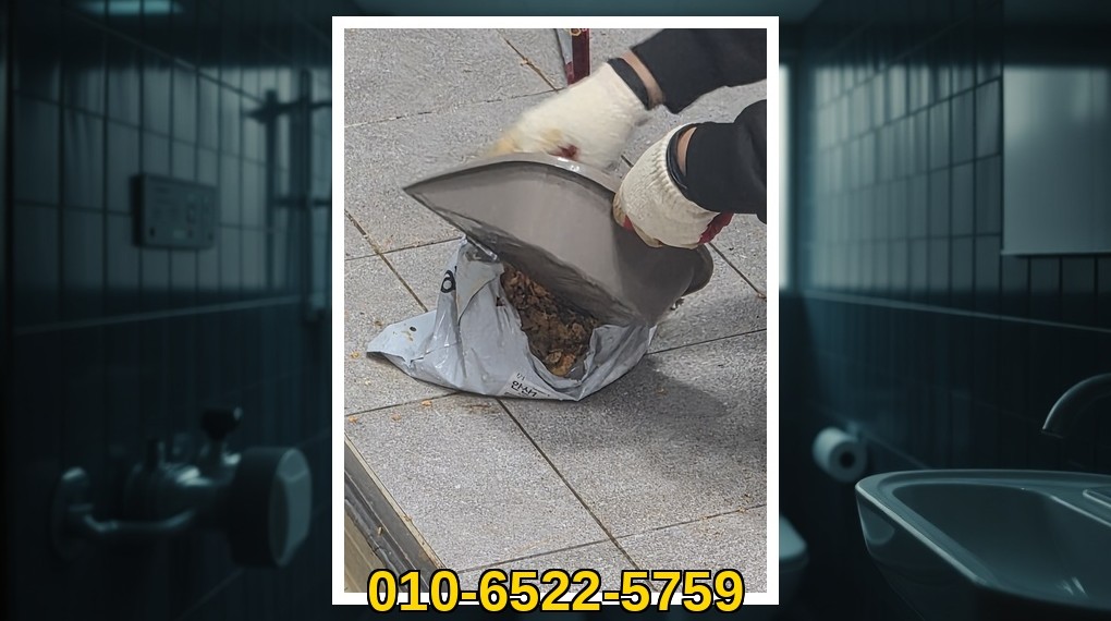 성북 배관막힘 실제 작업 현장 6