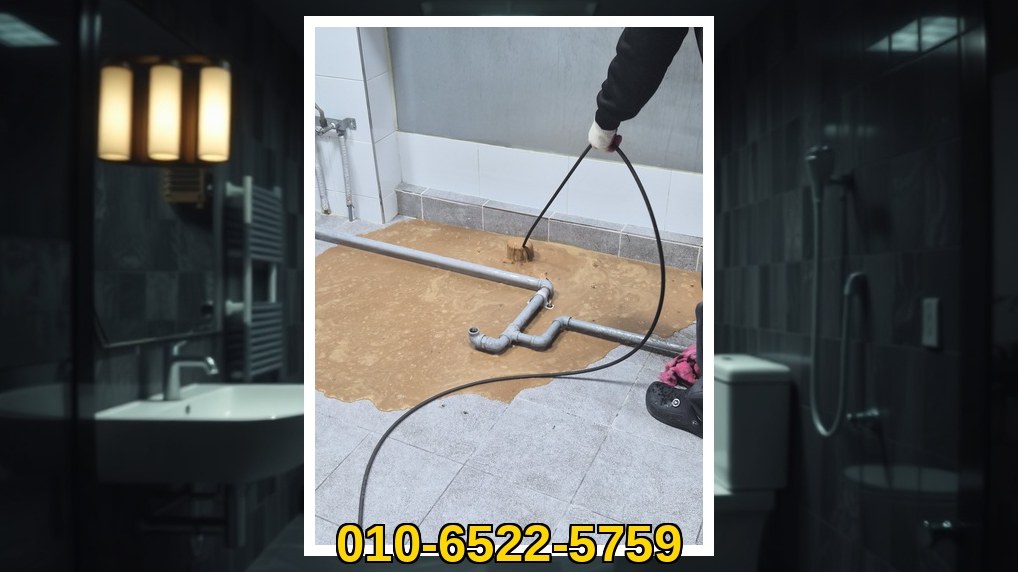 동작 배관막힘 실제 작업 현장 6