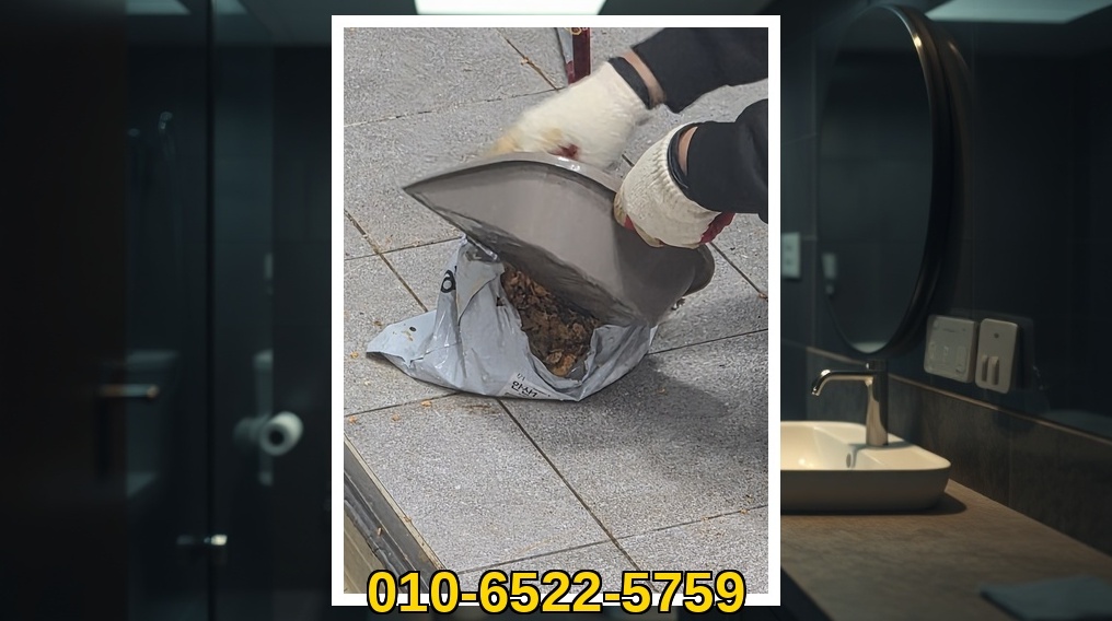 광명 일직동 배관막힘 실제 작업 현장 15